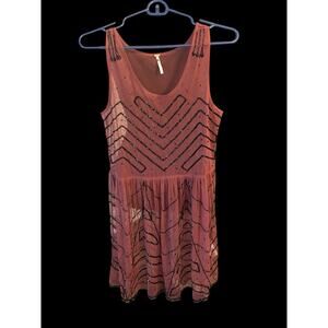 Free People Pink Sleeveless Dress